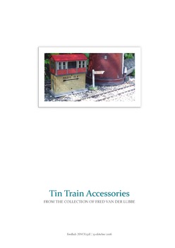 Tin Train Accessories